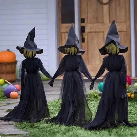 3 witches holding hands