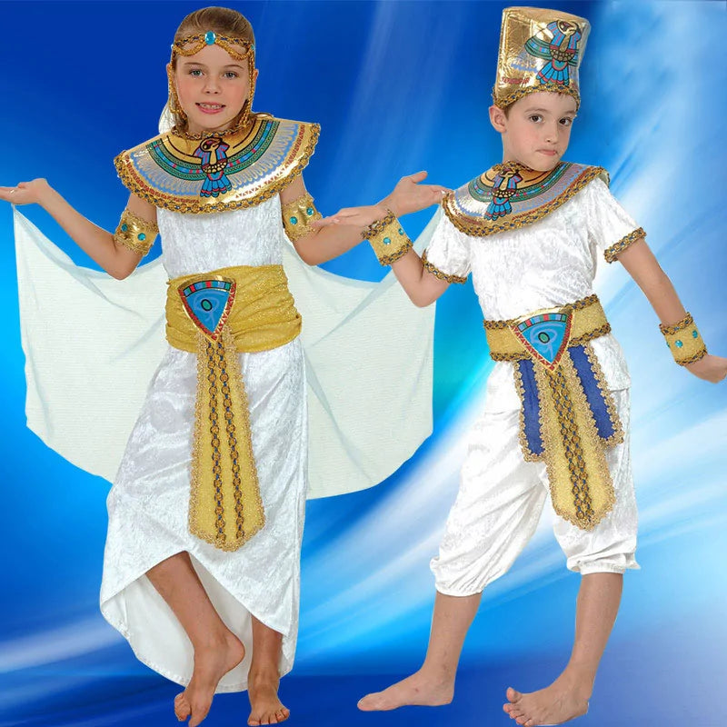 Egyptian princess and prince costumes