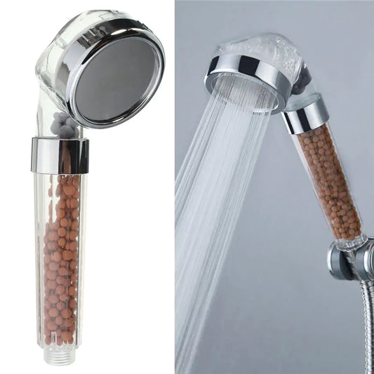 2 views of the shower head