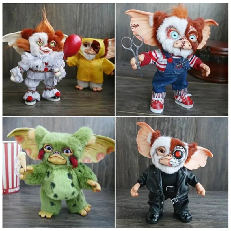 four Mogwai  figurines