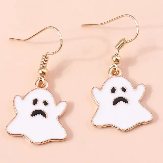 ghost earrings