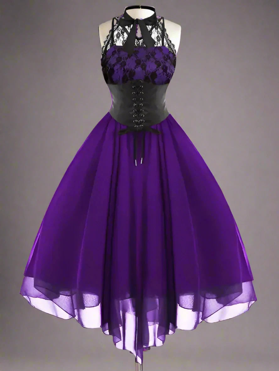 purple chiffon