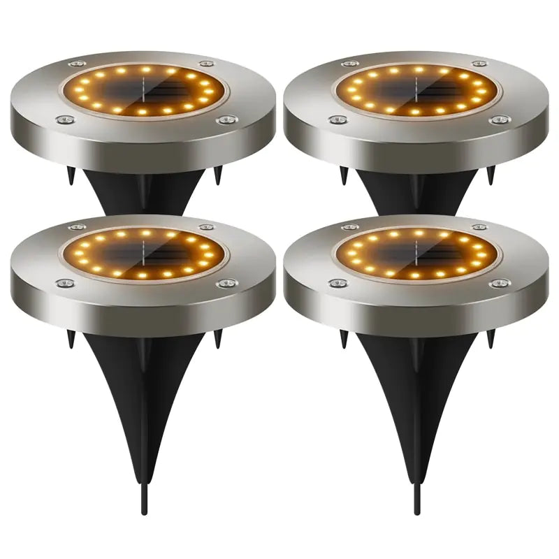 4 pack warm lights