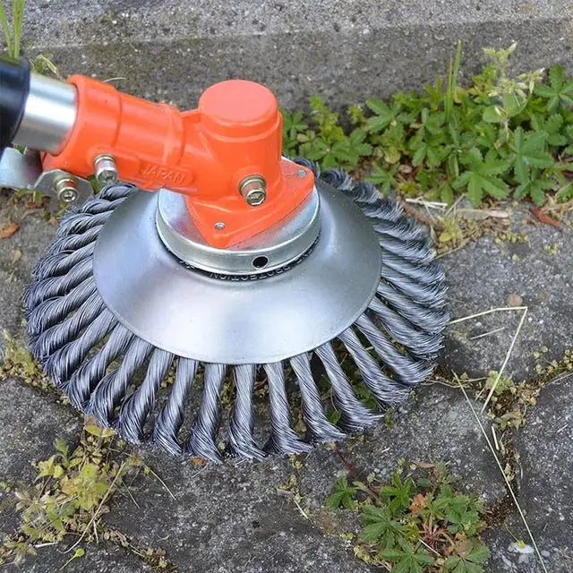 Trimming against a cement barrier