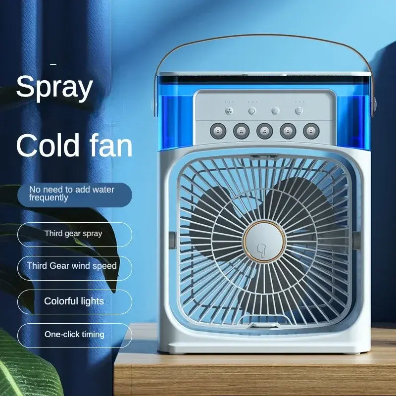 spray cold fan