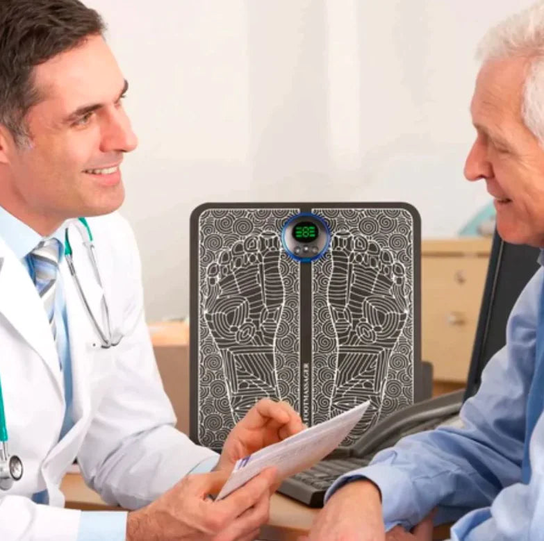 Doctor talking to patient