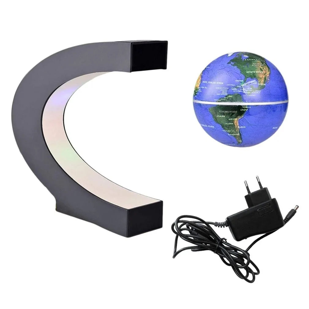 Globe, magnet and power supply